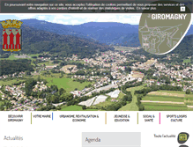 Tablet Screenshot of giromagny.fr